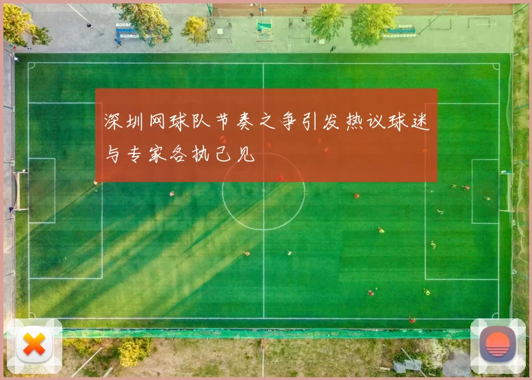 深圳网球队节奏之争引发热议球迷与专家各执己见